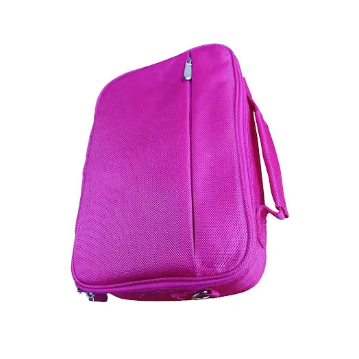 Biblia Devocional BibliArte · Reina Valera Contemporánea · Letra grande 12 puntos · Tapa Dura Revestida en Tela Rosa y Blanco + Bolso de regalo para transportarla