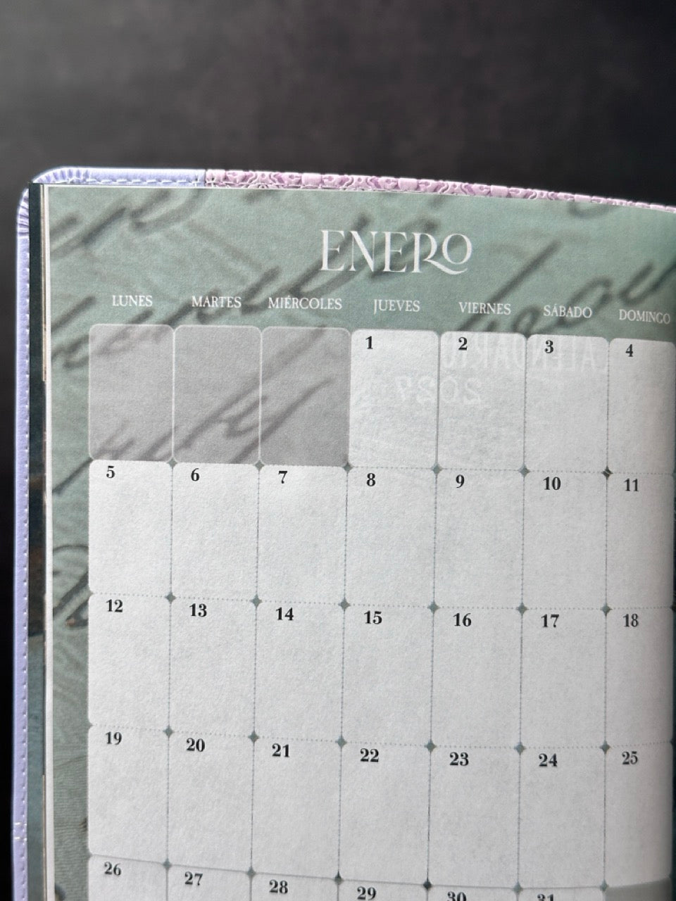 Agenda 2026 Tesoros de Sabiduría Color Negro