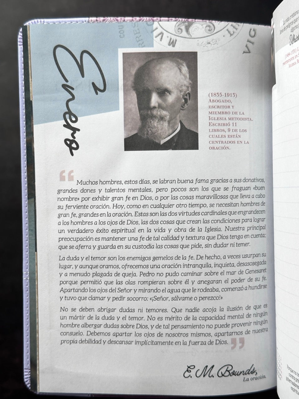 Agenda 2026 Tesoros de Sabiduría Color Rosa