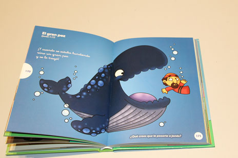 Biblia infantil Para Todos Los Niños - Color Azul