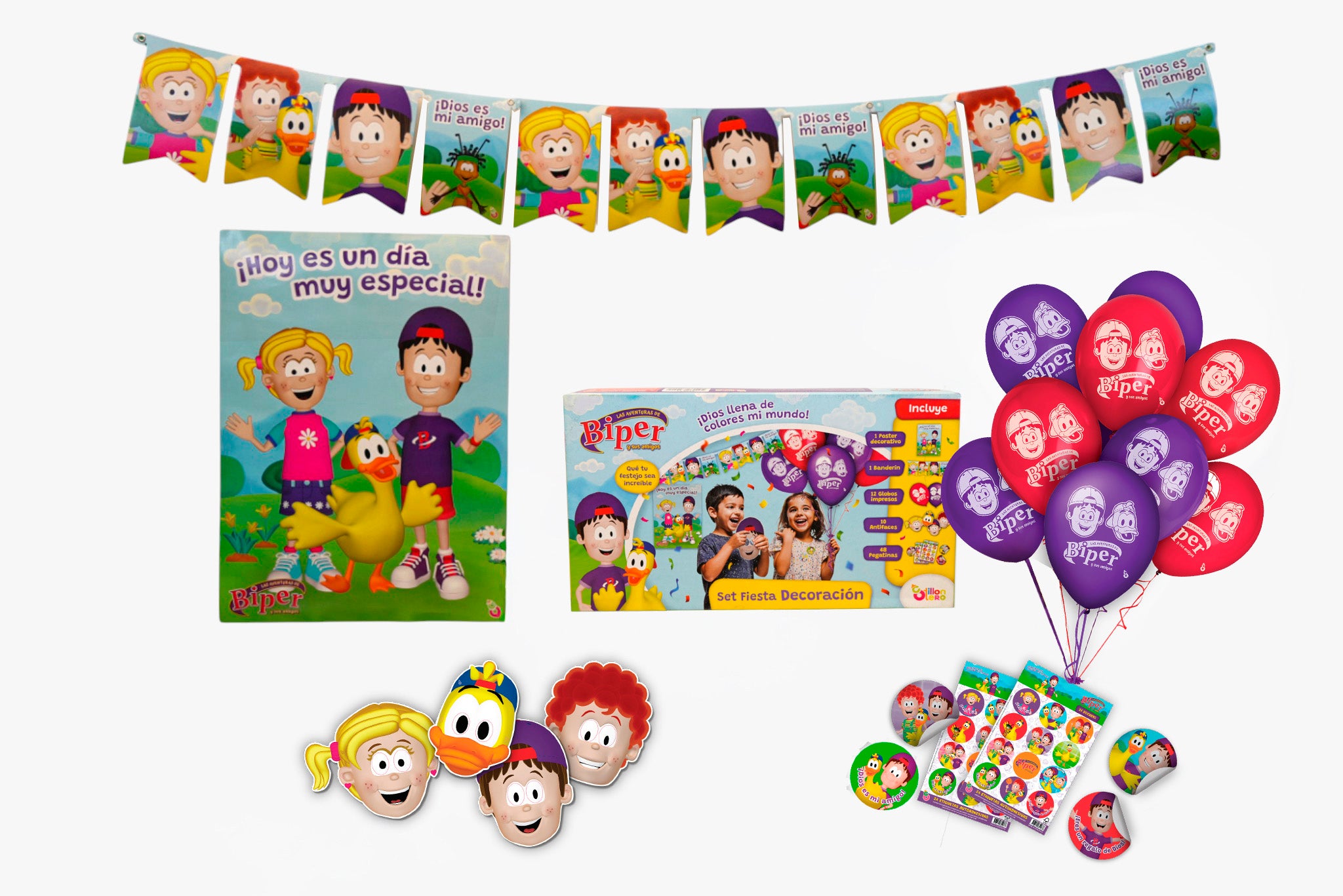 Set Fiesta Decoración - Biper