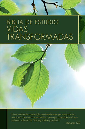 Biblia de Estudio Vidas Transformadas Reina Valera 1960 TD