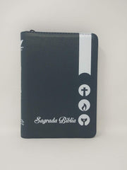 Biblia Dios Habla Hoy – 055DK – Letra 10 pts – 13,5x19,5 cm – Cierre – Gris