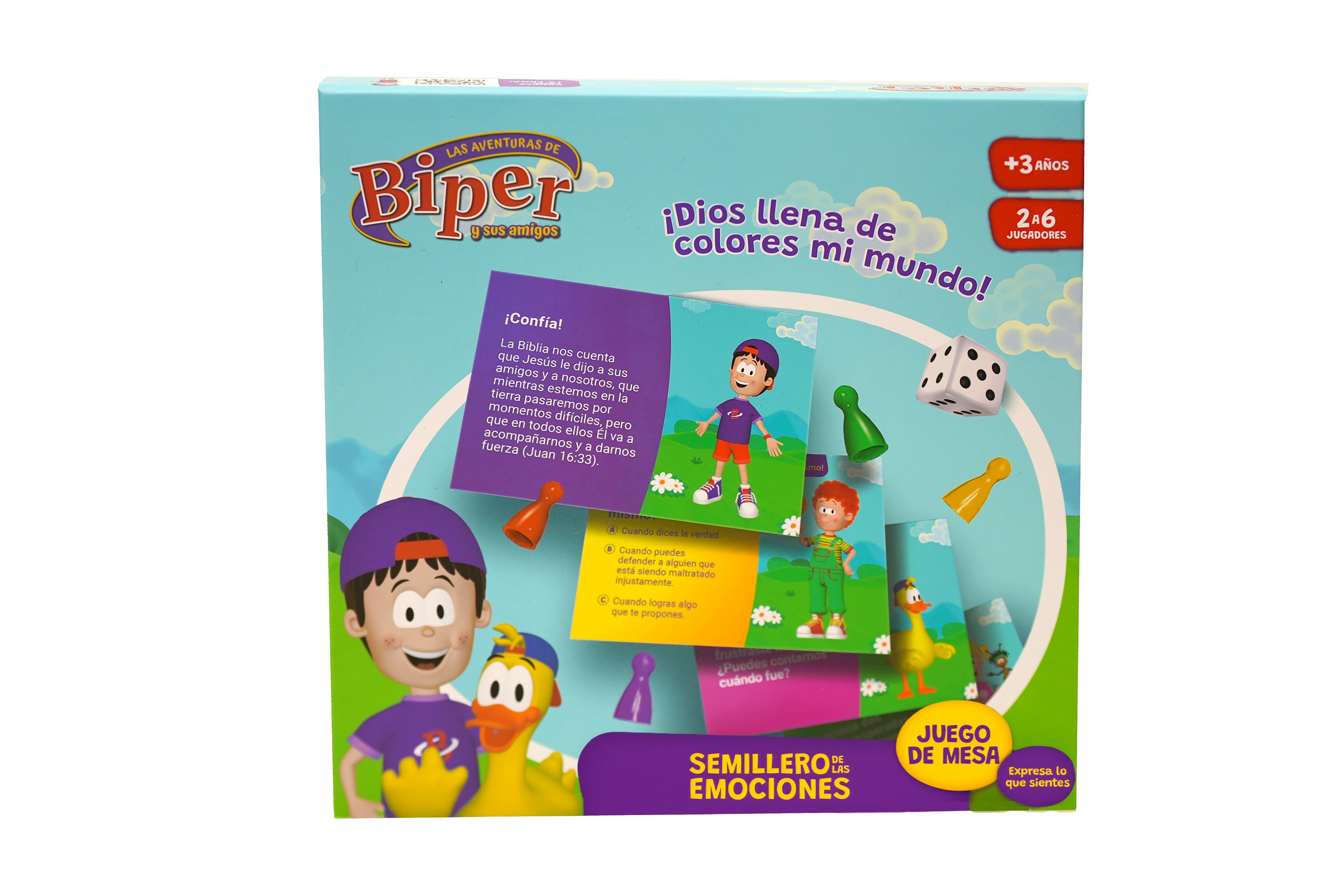 Juego de Mesa Infantil “Semillero de las Emociones” – Biper