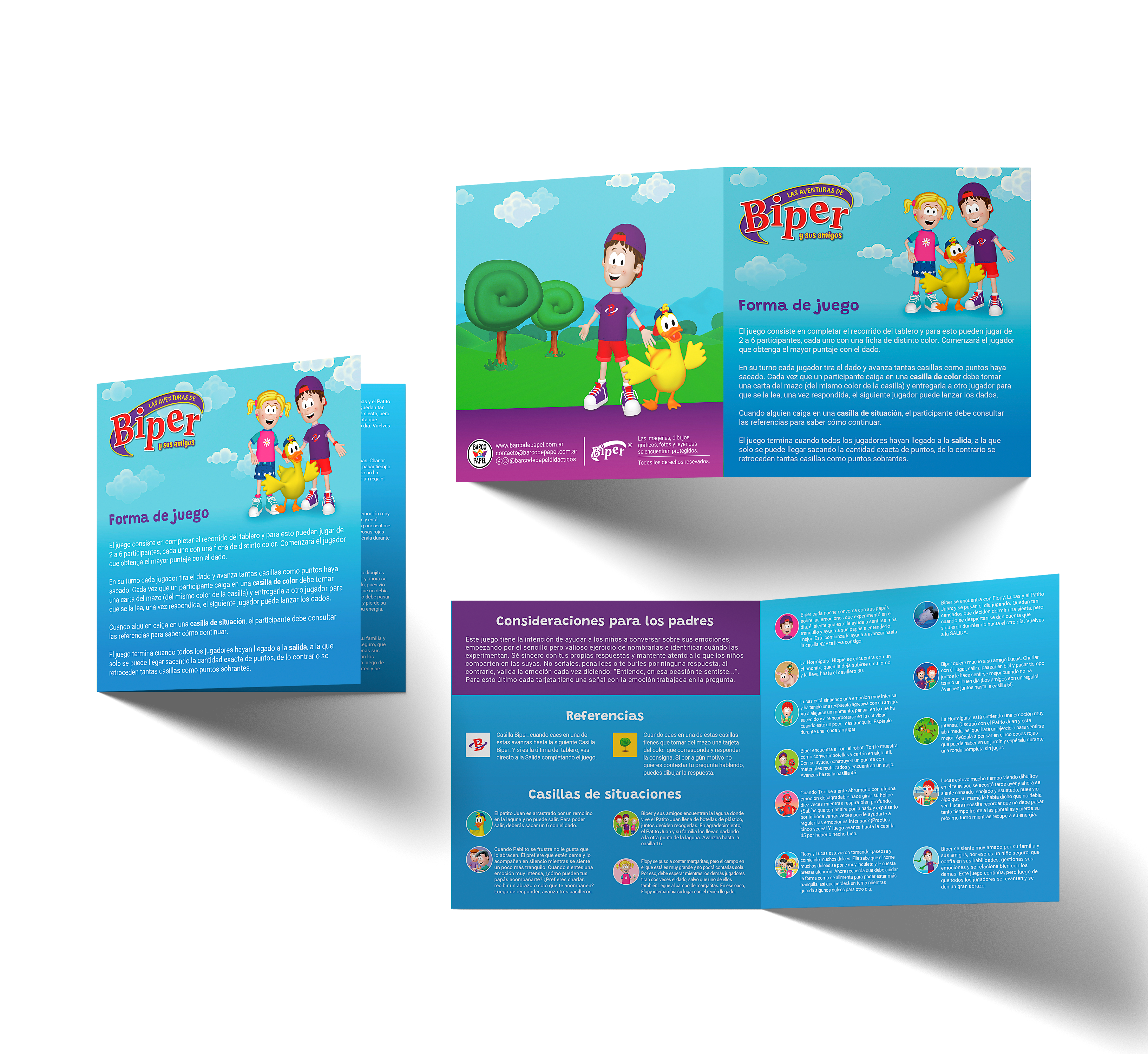 Juego de Mesa Infantil “Semillero de las Emociones” – Biper