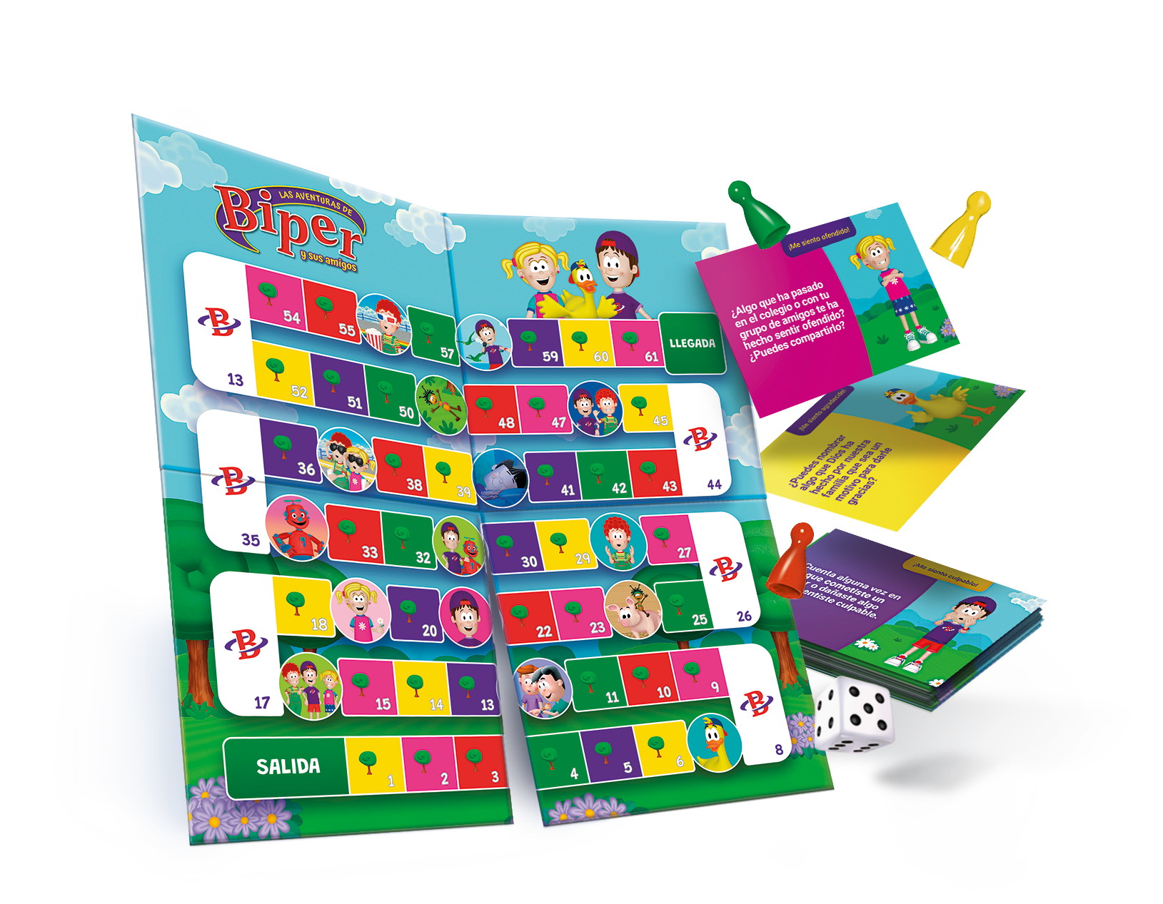 Juego de Mesa Infantil “Semillero de las Emociones” – Biper