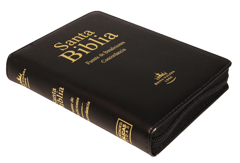 Biblia Reina Valera 1960 letra mayor concordancia Fuente de Bendición Cierre Índice