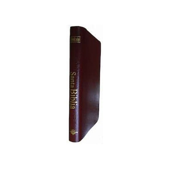 Biblia Reina Valera 1960 – Tapa Imitación Piel Bordó, Concordancia, 14 x 21 cm, Letra 9 Puntos