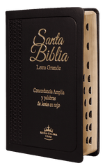 Biblia Reina Valera 1960 Para Hombre Letra Grande Negra