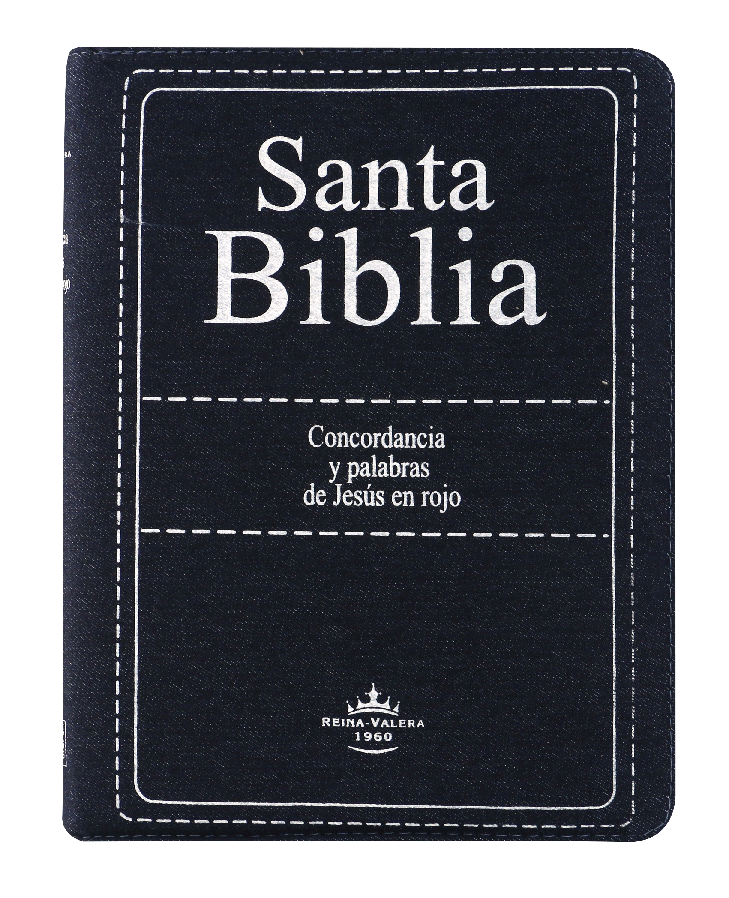 Biblia Reina Valera 1960 Letra Gigante PJR Cierre Jeans