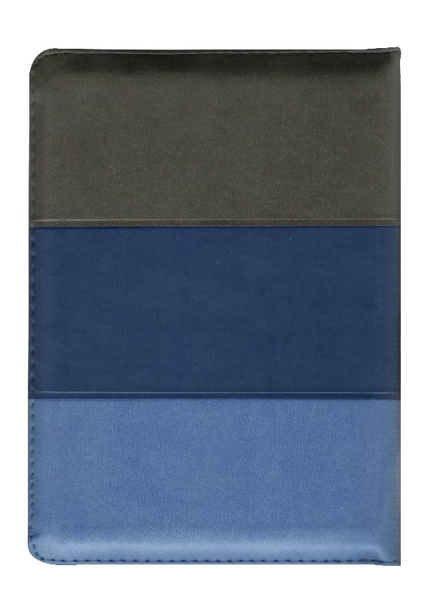 Biblia Reina Valera 1960 – Tapa Imitación Piel Tritono Azul, con Cierre, Concordancia, Palabras de Jesús en Rojo, con Índice, 14 x 22 cm, Letra 12 Puntos