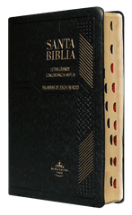 Biblia Reina Valera 1960 Letra Grande Índice Negra Concordancia