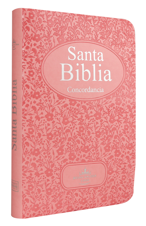 Biblia Reina Valera 1960 Letra Estandar Concordancia Indice Tapa Pu Rosa