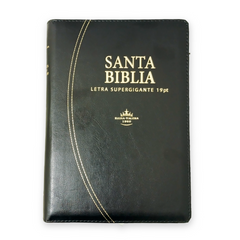 Biblia Reina Valera 1960 Letra 19 Super Gigante Cierre Negro