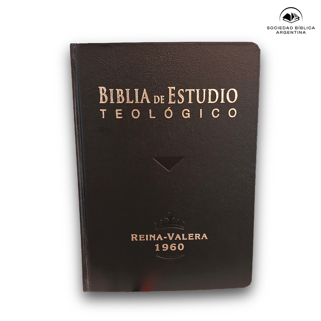 Biblia Reina Valera 1960 de Estudio Teológico Tapa Dura