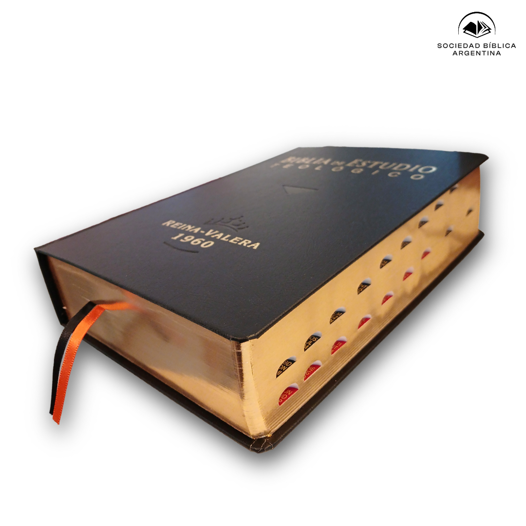Biblia Reina Valera 1960 de Estudio Teológico Tapa Dura