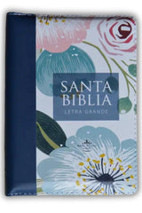 Biblia Reina Valera 1960 Letra Grande Cierre Concor Ind Azul