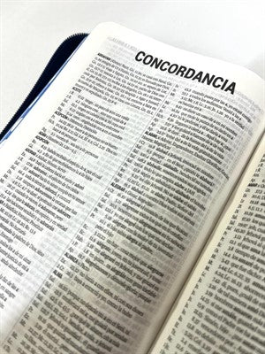 Biblia Reina Valera 1960 Letra Grande Cierre Concor Ind Azul