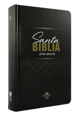 Biblia Reina Valera 1960 Letra Grande Concordancia Tapa Dura Negra