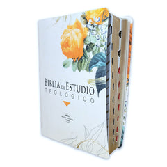 Biblia de Estudio Teológico Reina Valera 1960 Indice Flores