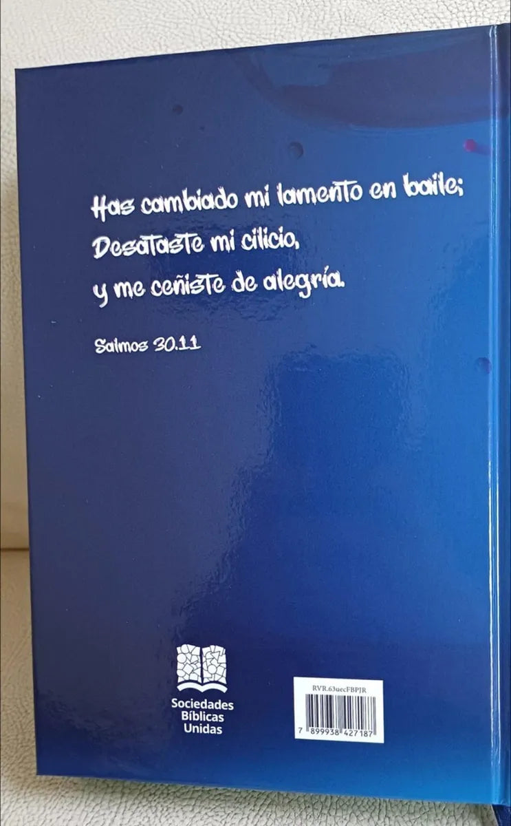 Biblia Reina Valera 1960 · Ultra Fina · Fuente de Bendición · Tapa rústica ilustrada para jóvenes