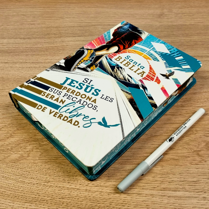 Biblia Traducción Lenguaje Actual – Tapa Dura Camino Multicolores, 14 x 21 cm, Letra 10 Puntos