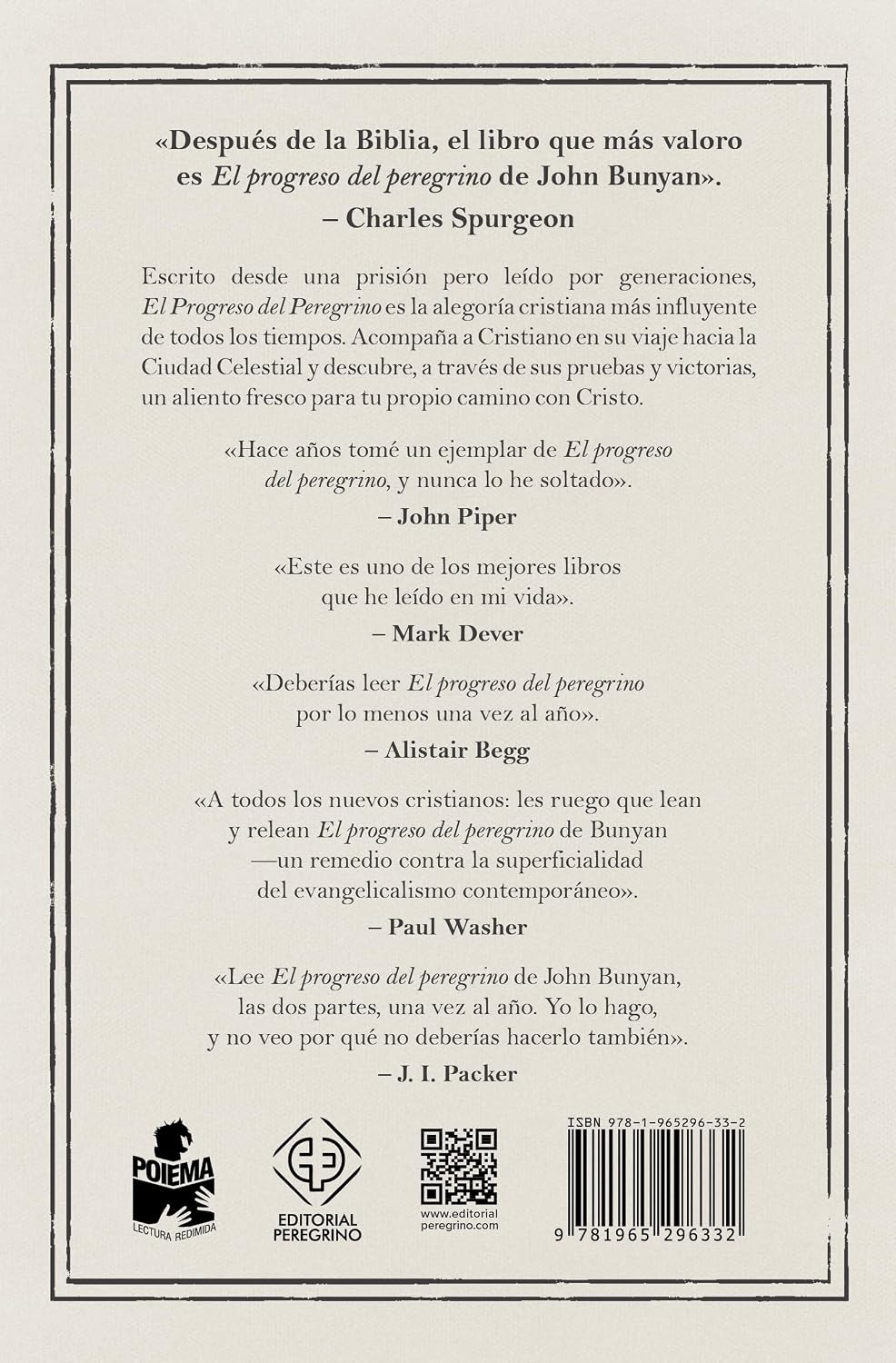 El Progreso Del Peregrino - John Bunyan