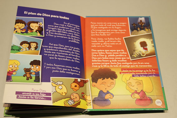 Biblia infantil Para Todos Los Niños - Color Azul