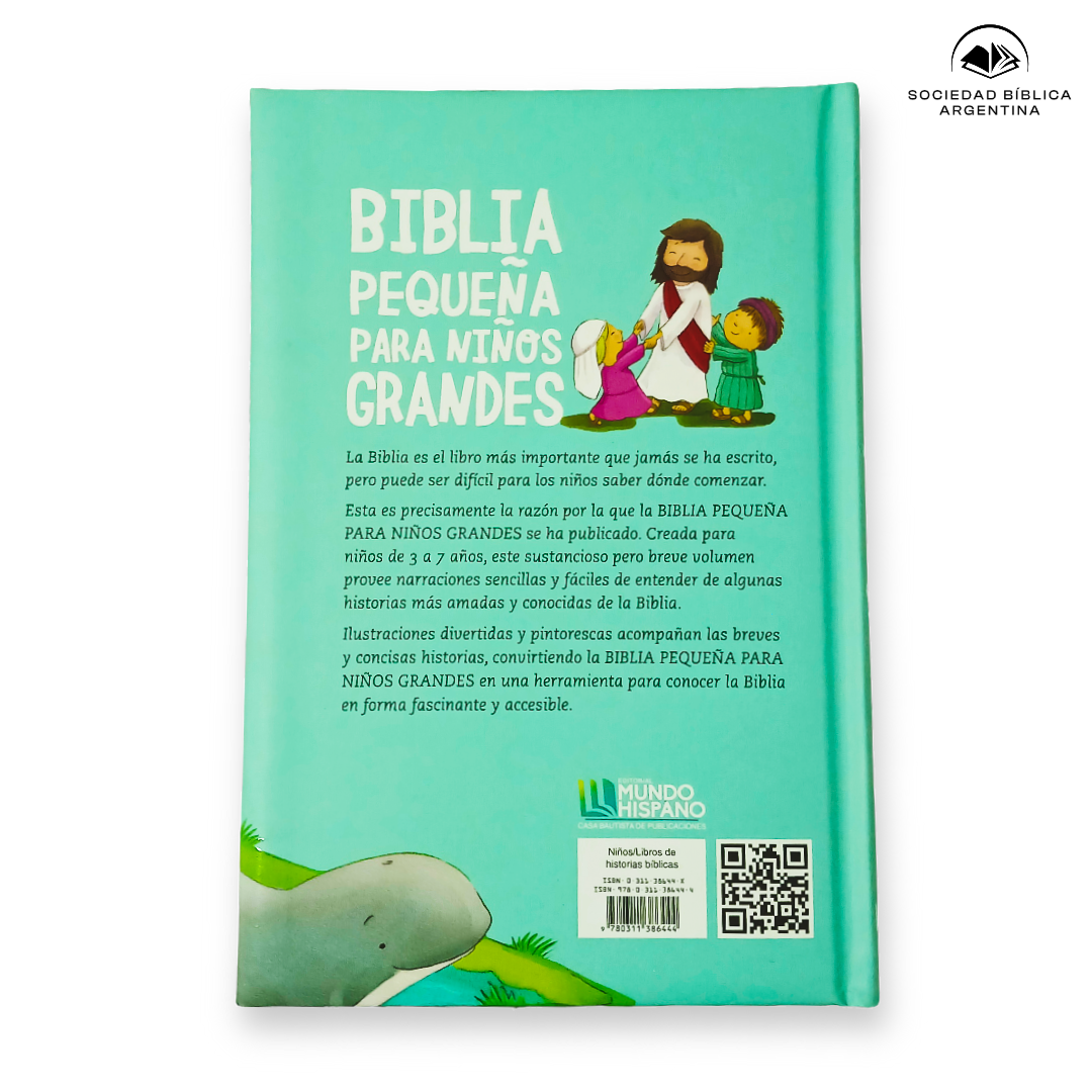 Biblia Pequeña Para Niños Grandes