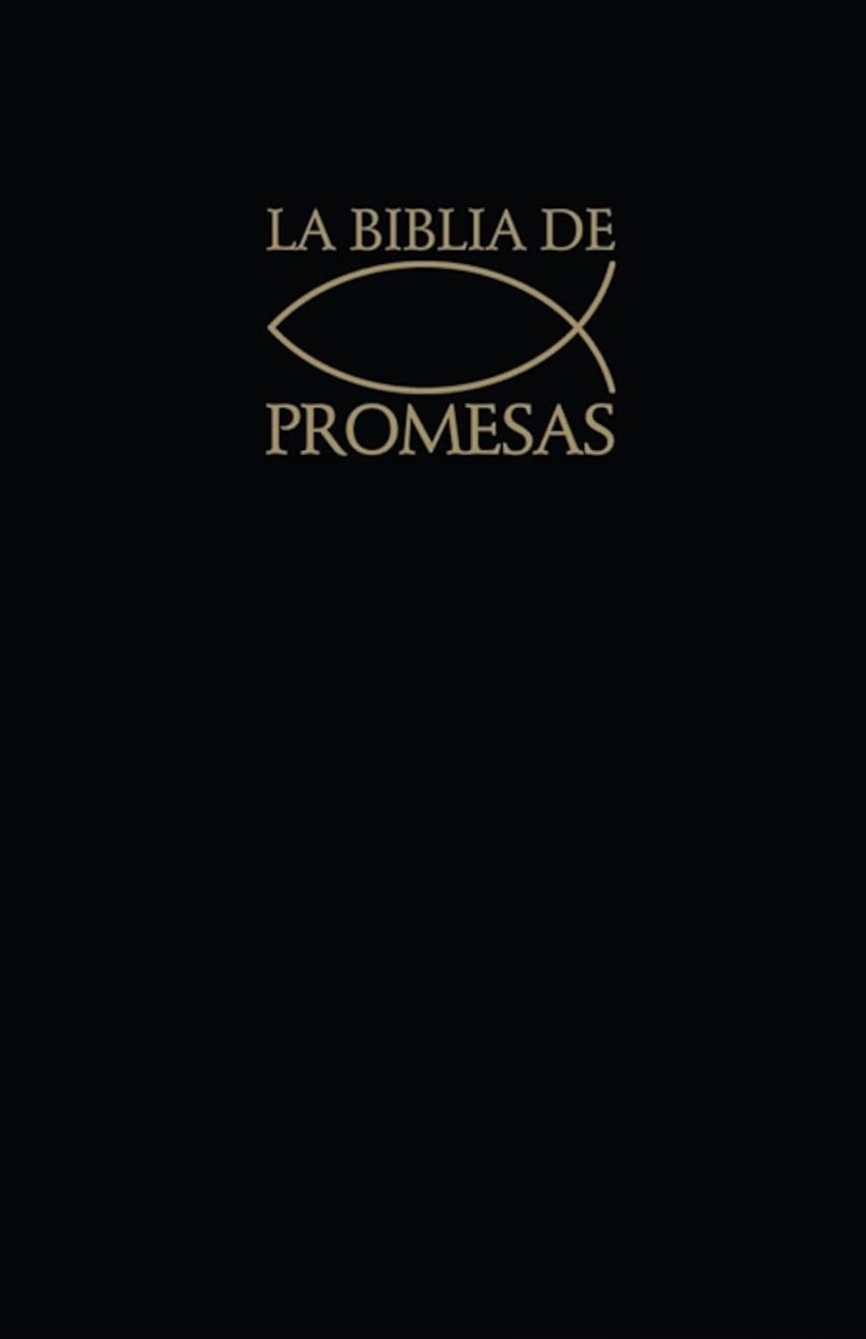 Biblia Reina Valera 1960 de Promesas · Edición económica · Tapa dura negra