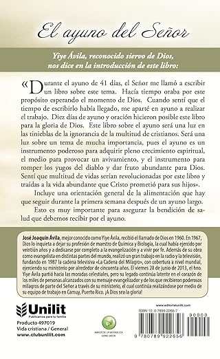 El Ayuno Del Señor