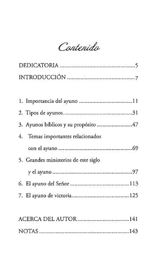 El Ayuno Del Señor