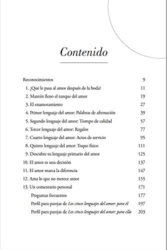 Los cinco lenguajes del amor