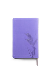 Biblia Reina Valera 1960 de Promesas · Tamaño manual · Edición lavanda · Imitación piel