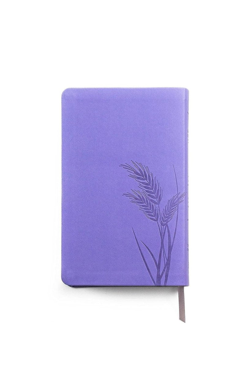 Biblia Reina Valera 1960 de Promesas · Tamaño manual · Edición lavanda · Imitación piel