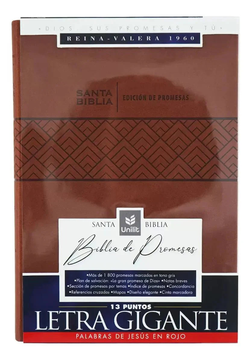 Biblia De Promesas, Letra Gigante