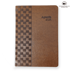 Agenda 2026 Hombres – Tapa PU – Café