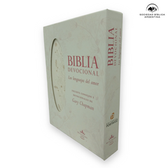 Biblia RVR 1960 Devocional Los lenguajes del amor Oro Rosa
