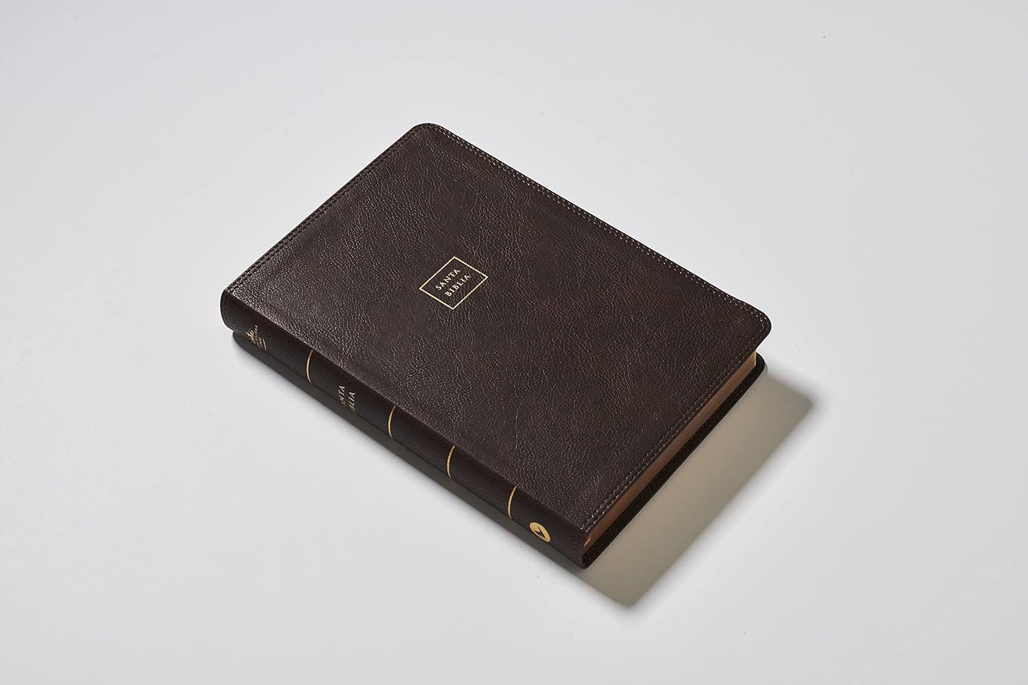 Rvr60, Biblia Del Ministro, Letra Gigante, Leathersoft, Café, Palabras De Jesús En Rojo