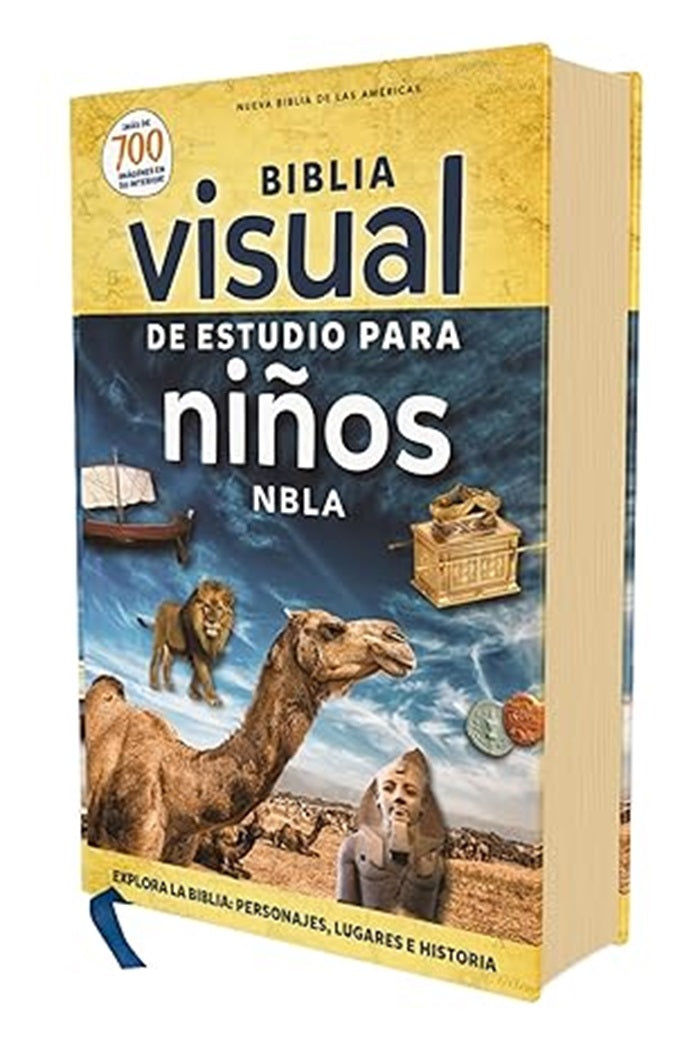 Biblia nueva Biblia de las Americas Visual de Estudio Para Niños Tapa Dura Explora