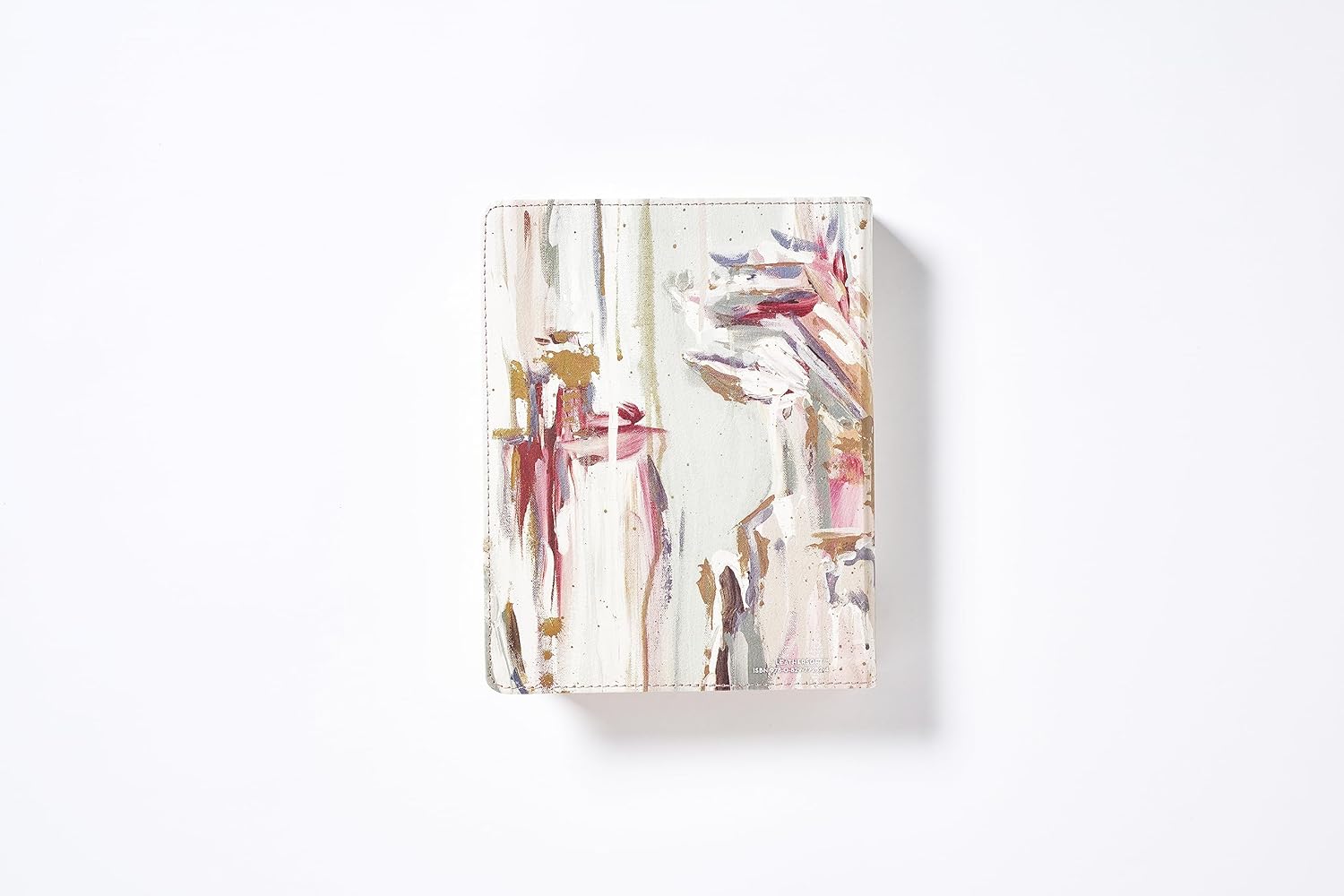 Nbla, Santa Biblia, Edición Artística Ilustrada, Leathersoft, Multicolor/Crema, Palabras De Jesús En Rojo