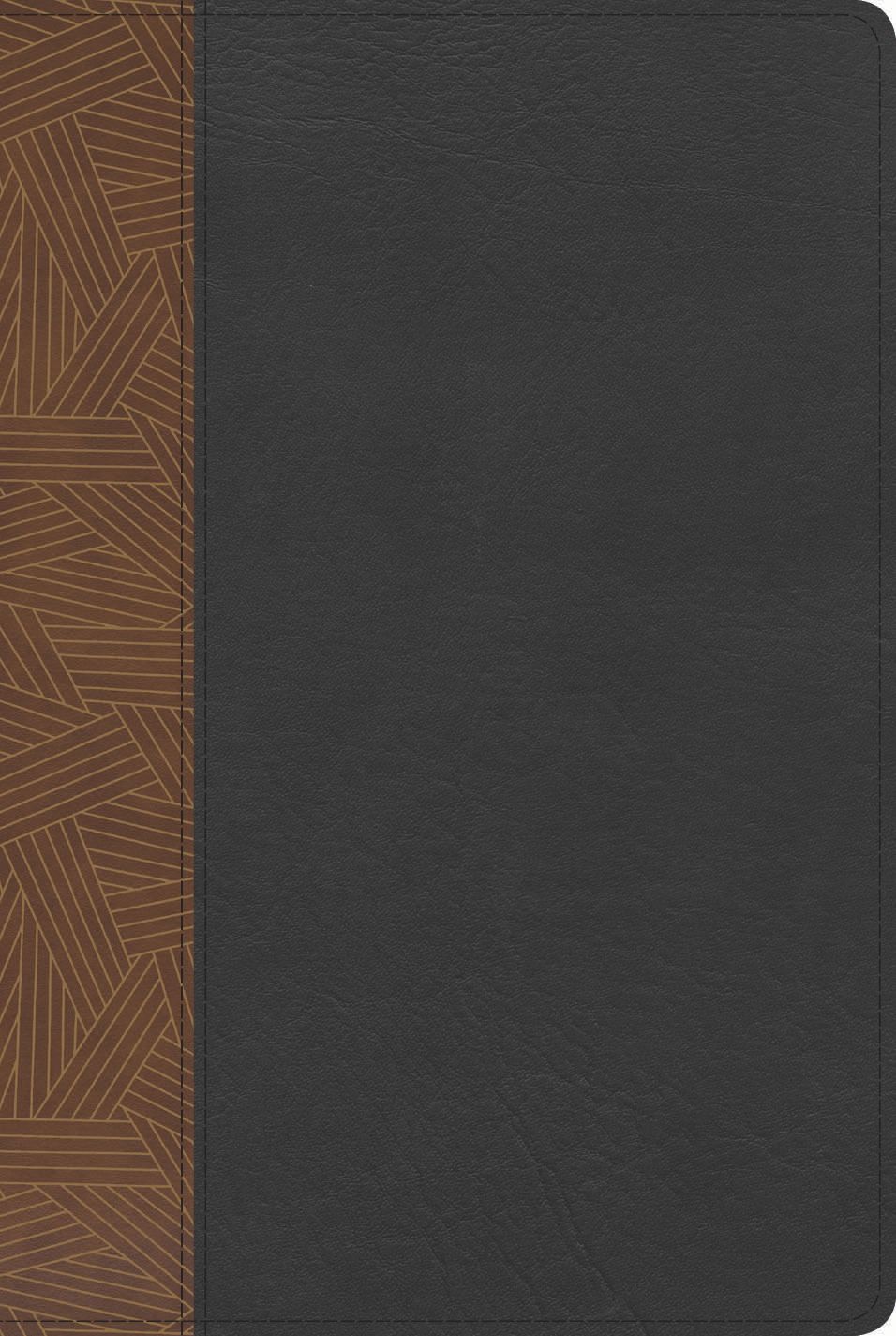 Biblia Rvr 1960 Biblia De Estudio Arcoiris Tostado/Negro Simil Piel Rvr60 - B&H - Lifeway