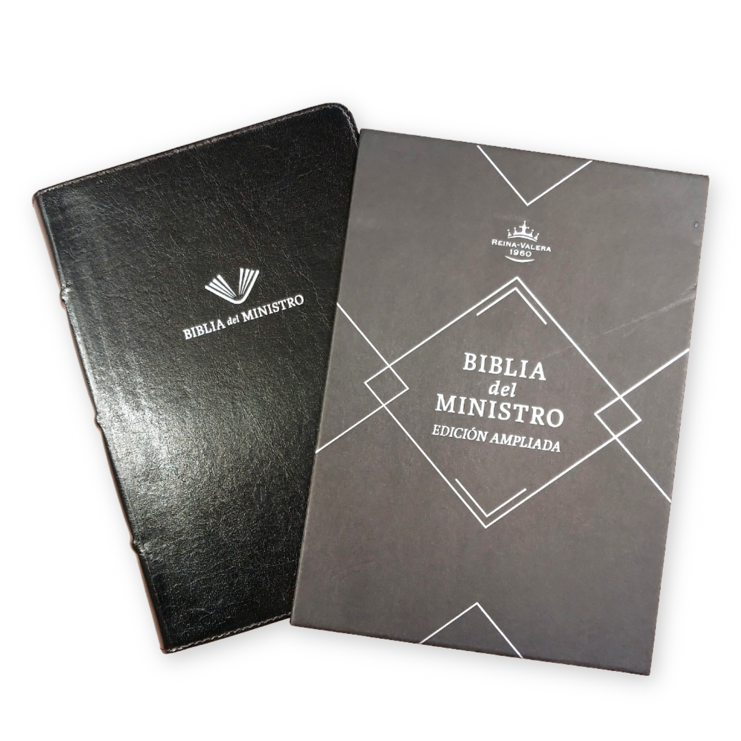 Biblia Del Ministro Edición Ampliada RV1960 Negra - B&H - Lifeway