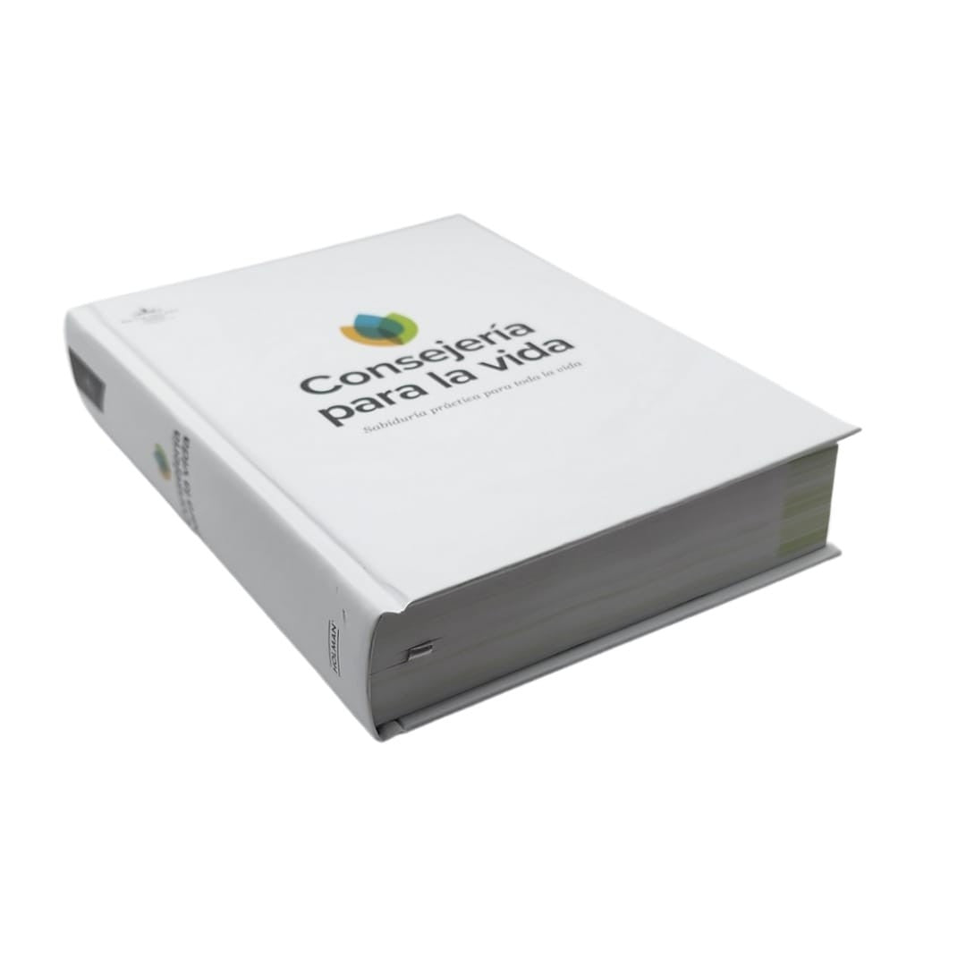 Biblia Rvr 60 De Estudio Consejeria Para La Vida Letra 9,5 Tapa Dura