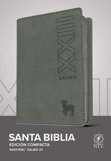 Biblia Nueva Traducción Viviente Letra Compacta Canto plateado Negro