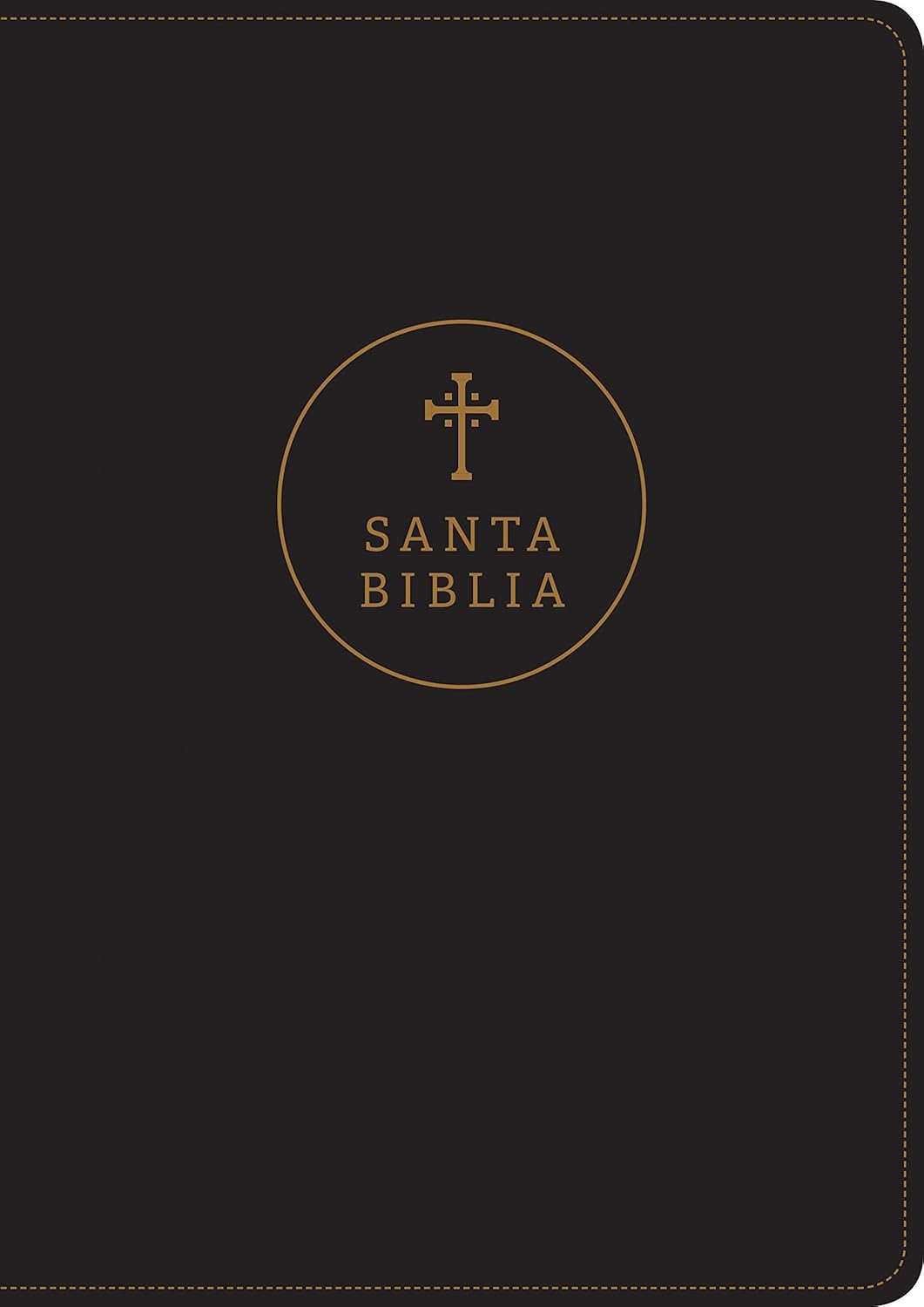 Biblia Reina Valera 1960 Letra Compacta PJR Tapa PU Negro