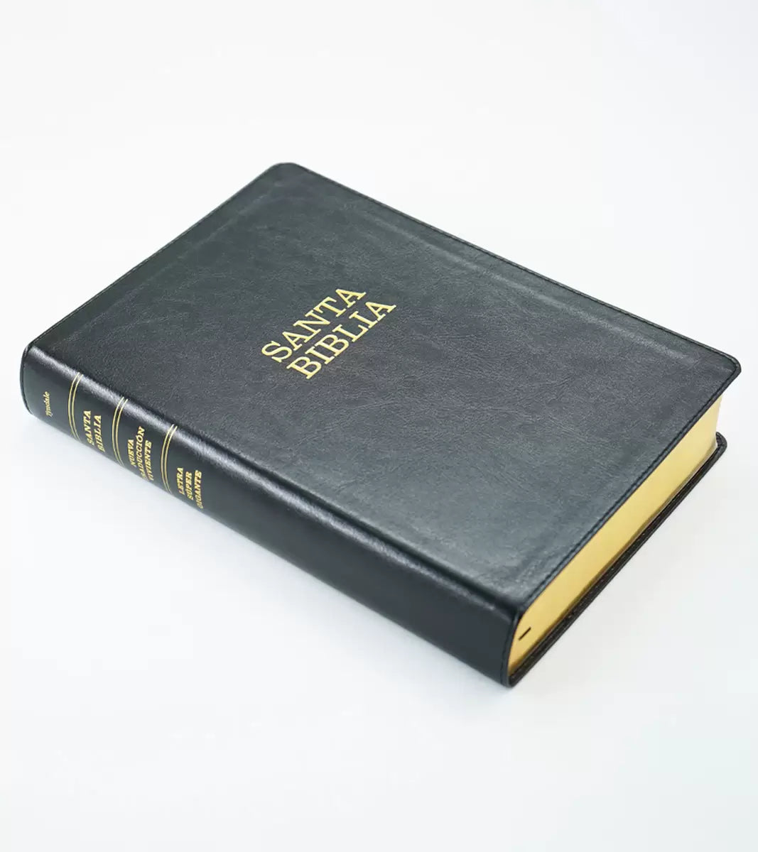 Biblia Nueva Traducción Viviente Letra Super Gigante T Simil Piel Negra