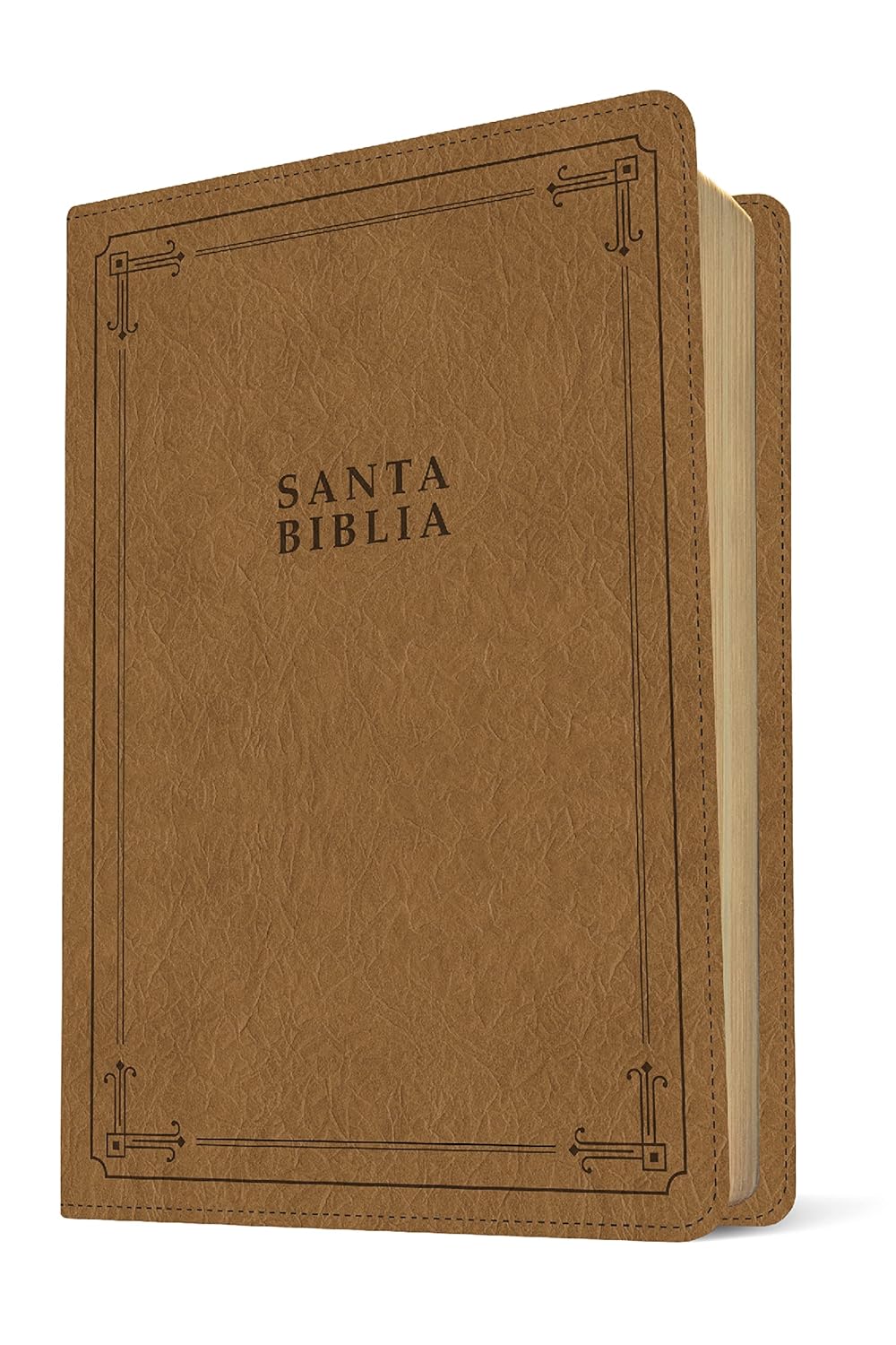 Biblia Nueva Traducción Viviente Letra Compacta PJR Ultrafina Marrón Claro