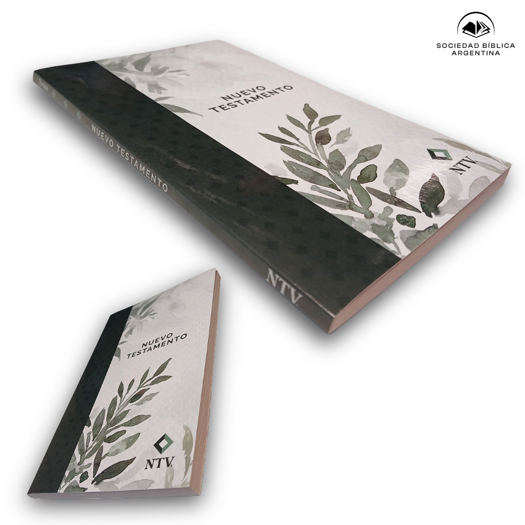 Nuevo Testamento Nueva Traducción Viviente Económica Tapa Rustica Verde Hojas