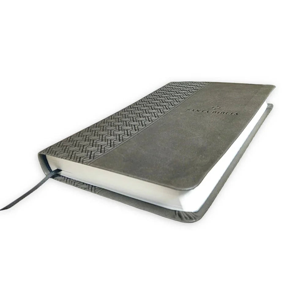 Biblia Nueva Traducción Viviente (NTV), Letra 8,25 Pt, 13,5×21,5, Con Filament, Tapa PU, Gris
